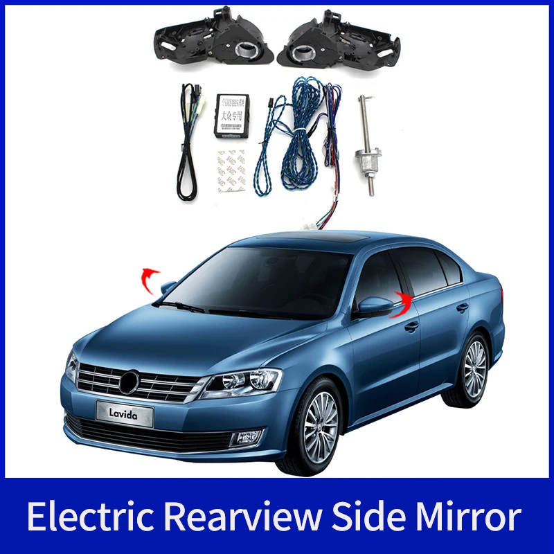 

For Lavida 2018-2023 Auto Intelligent Automatic Car Electric Rearview Side Mirror Folding System Kit Module