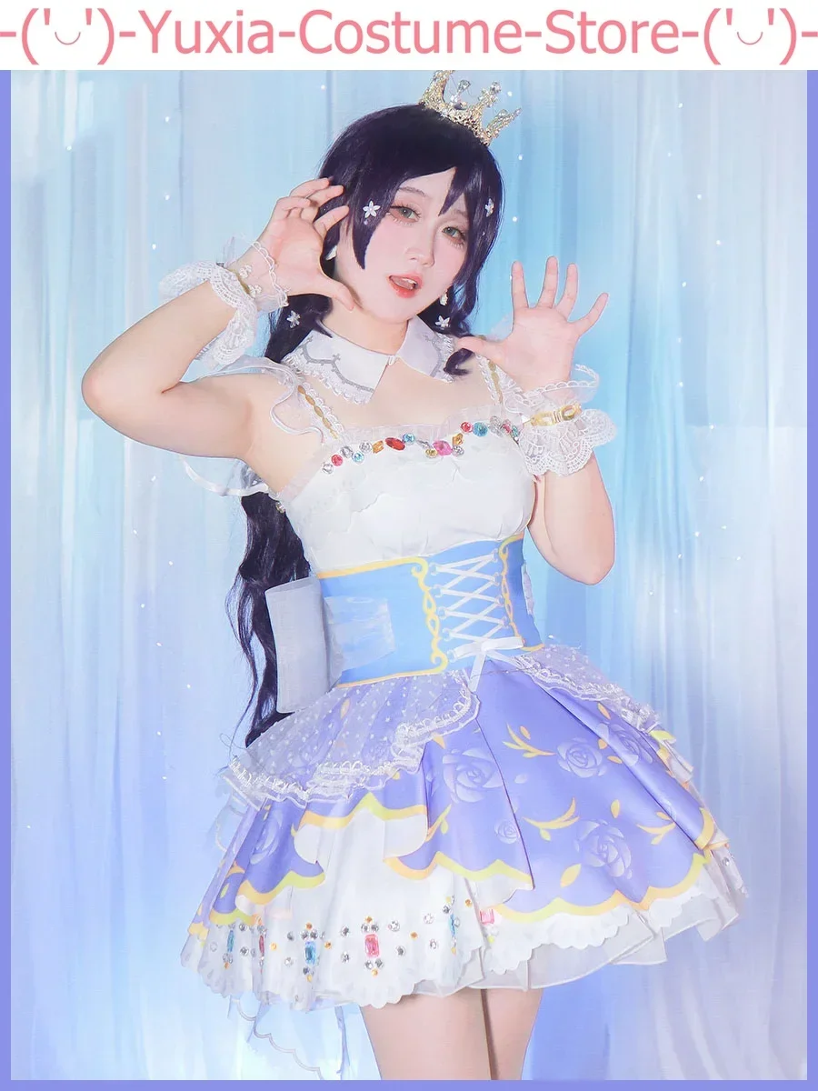 Love Live! Royal Princess Arc Tojo Nozomi Dress Cosplay Costume Cos Game Anime Party Uniform Hallowen Play Role Clothes