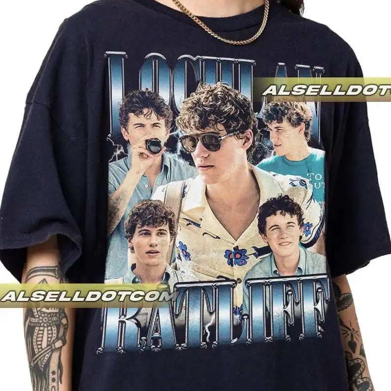 Limited Lochlan Ratliff White Lotus Vintage Shirt Gift for Woman anda Man
