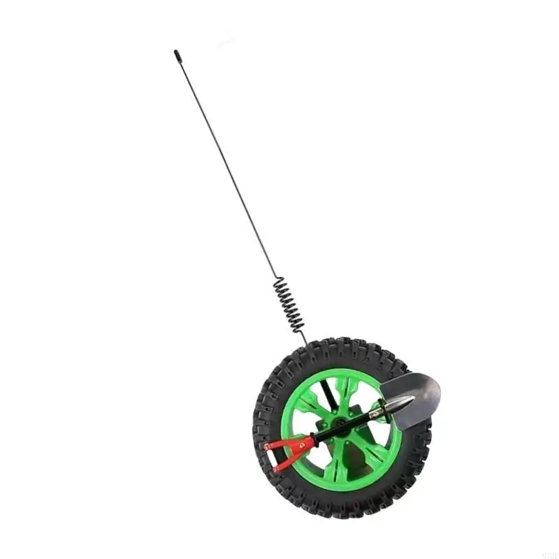 

M76E Portable Mini Tire with Essential Tool High Visibility Spare Tire Decorative Tire Rear Ornament for Long Distance Drives