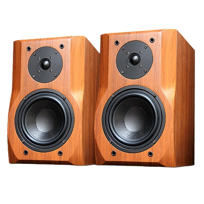 

10-200W 6.5 Inch Bookshelf Speaker Hifi Passive Fever Home Theater System Surround Wood Audio Sound Amplifier Speaker