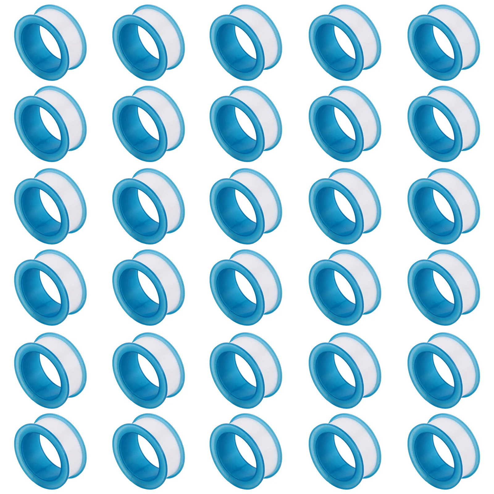 

30 pcs Waterproof Tape Ptfe Thread Seal Tape For Plumbing Duct Pipe Leak Repair Moisture Acid Resistant Sealant Tapes