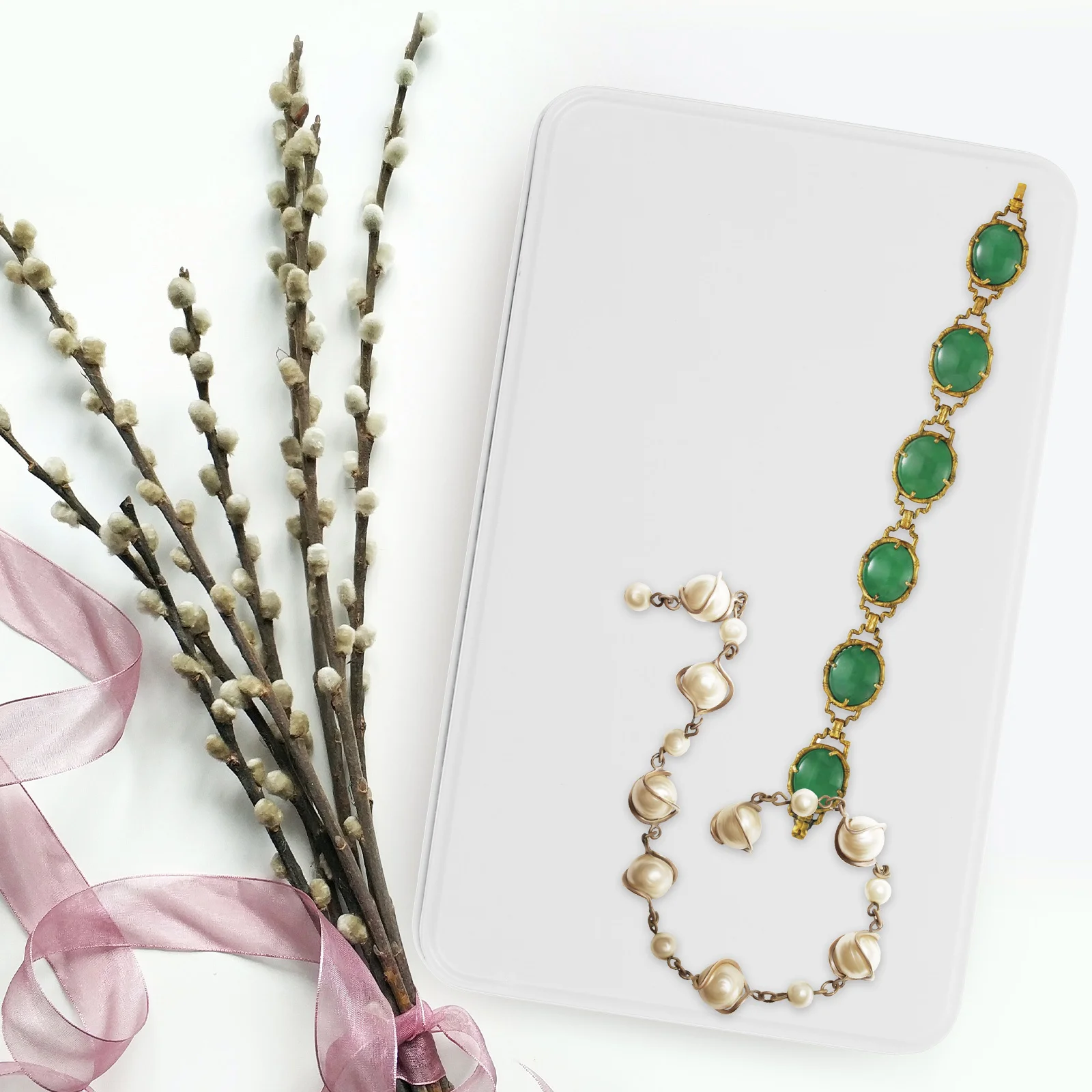 

3Pcs Tinplate Container Small Storage Box Rectangle Tin Box Lid Candy Gift Case Tinplate Can Small Tins with Lids