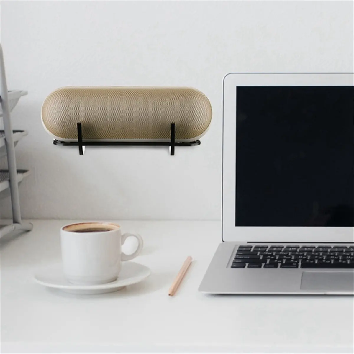 For Pill 2024 Audio Wall Mount Acrylic Speaker Wall Mount Floating Shelf Wall Mounted Horizontal Bracket B