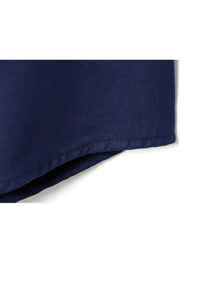 HH-traje de pantalones informales para mujer, camisa de manga larga con cuello vuelto y bolsillos, pantalones lisos con cordones y cintura elástica