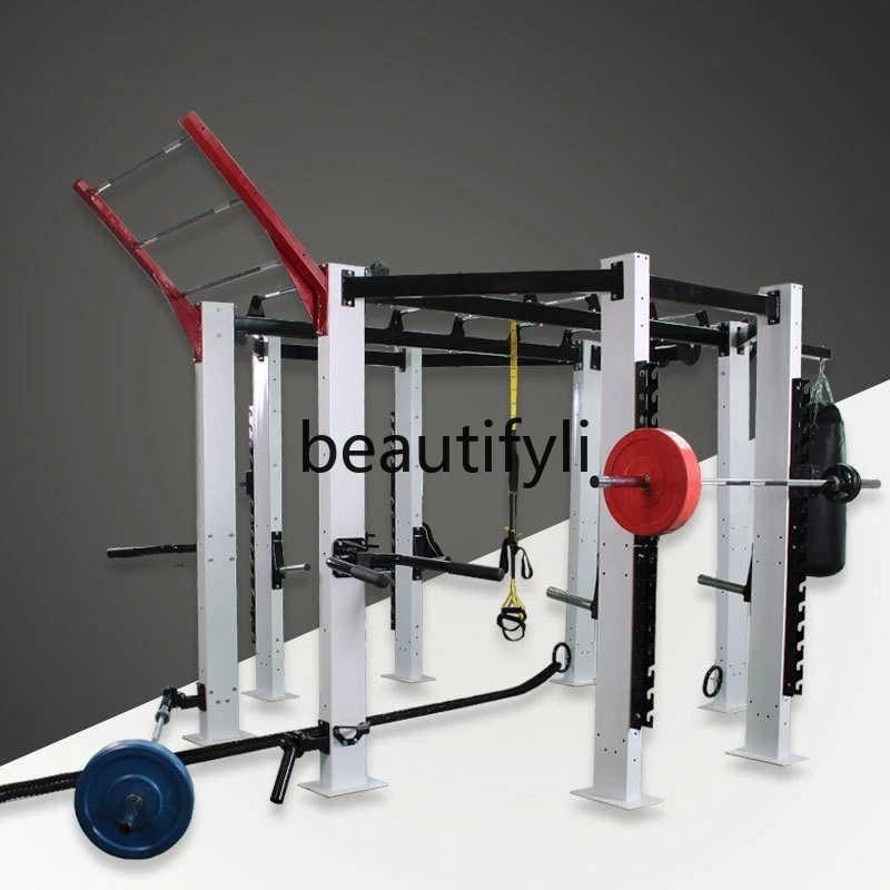 

Large Multi-Functional Training Rack Comprehensive Training Rack Combination Fitness Equipment