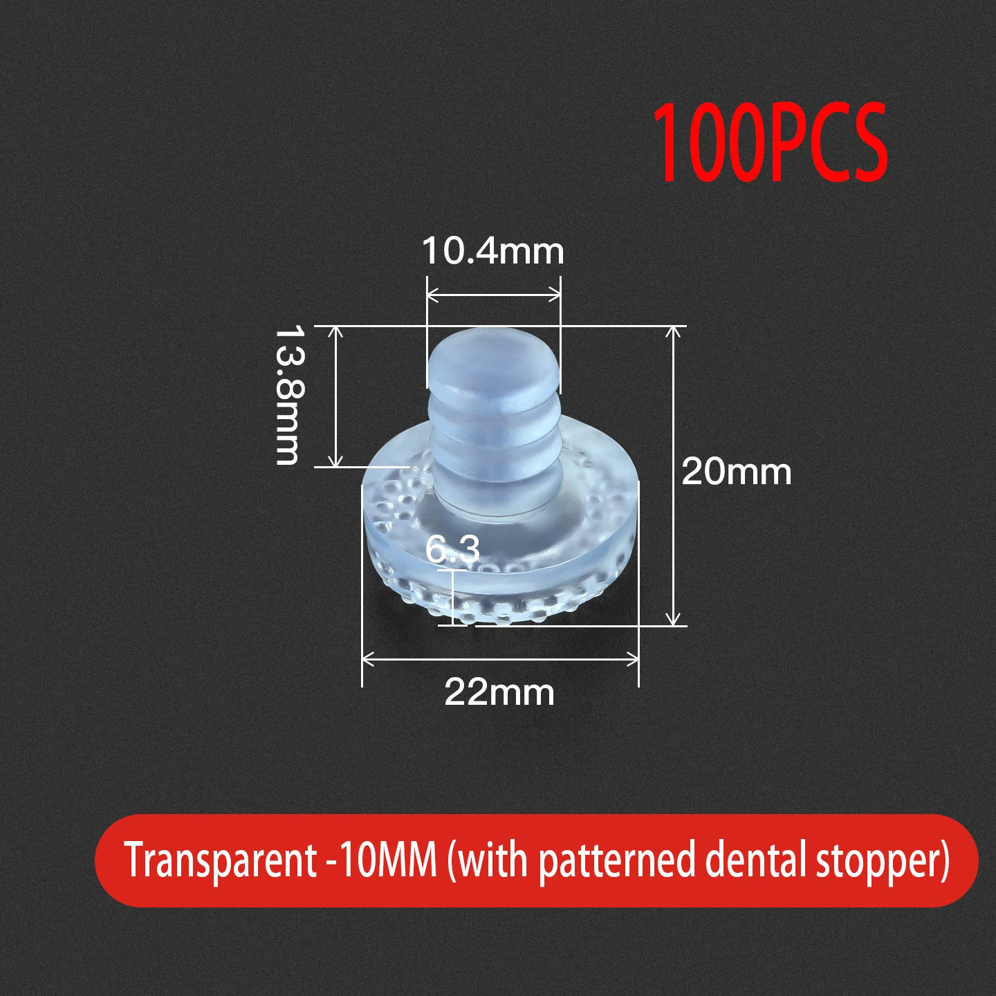 Variant: 10(with teeth)100pcs