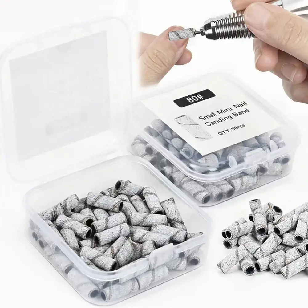 إكسسوارات صغيرة لملفات صنفرة طلاء الأظافر، مستلزمات فنية للأظافر المتينة، لقم ثقب الأظافر، أشرطة صنفرة الأظافر العالمية
