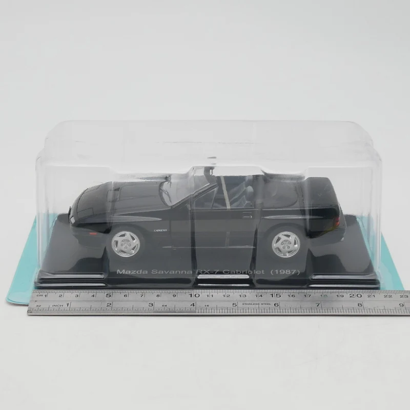 

Diecast ixo 1:24 Scale Mazda Savanna RX-7 1987 Convertible Mazda Alloy Car Model Collectible Toy Gift Souvenir Display Ornament