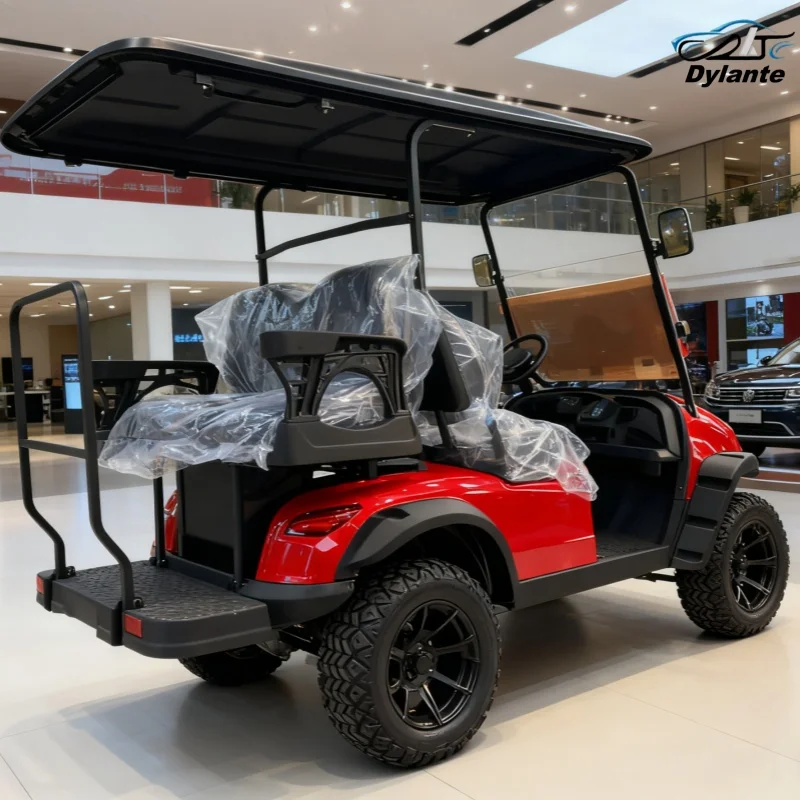 60V/72V Electric Lifted Golf Cart Off Road Buggy With Lead-Acid/Lithium Battery Zero Emission, More Environmentally Friendly