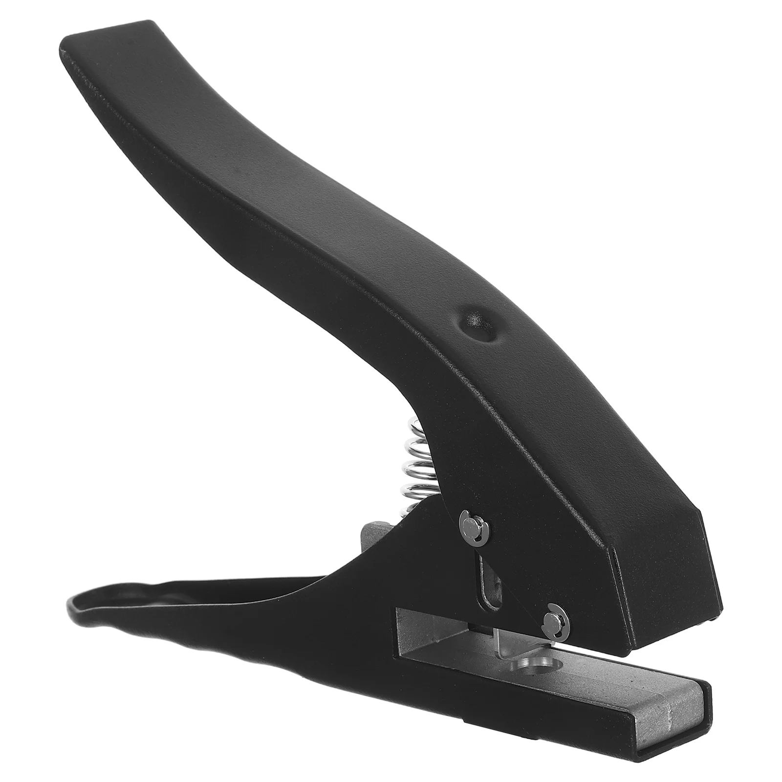 

Handheld Portable Hole Punch 10mm Single Hole Puncher for Paper Cards Plastic Lids Manual Use Office Crafts Hollow Punch