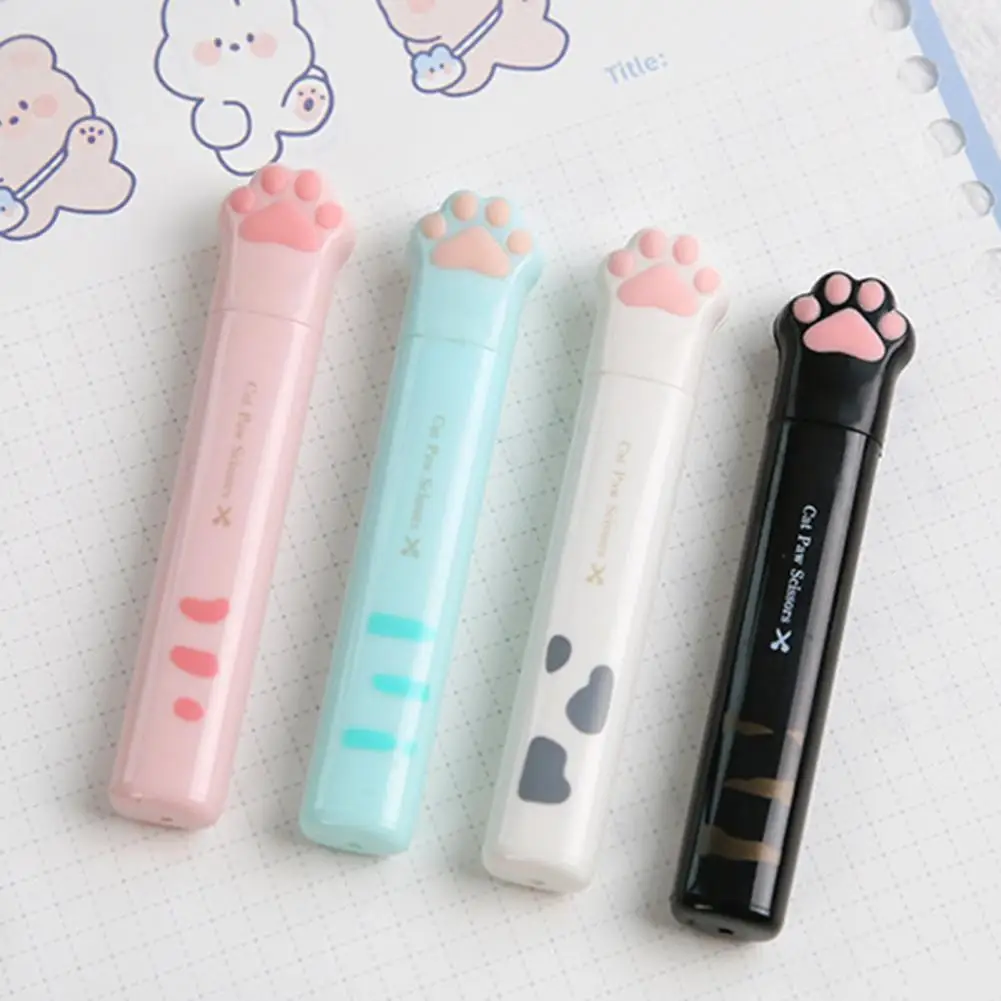 Gunting Pelajar Gunting Pena Kaki Kucing Kartun Bagus Gunting Buatan Tangan Gunting Akun Tangan