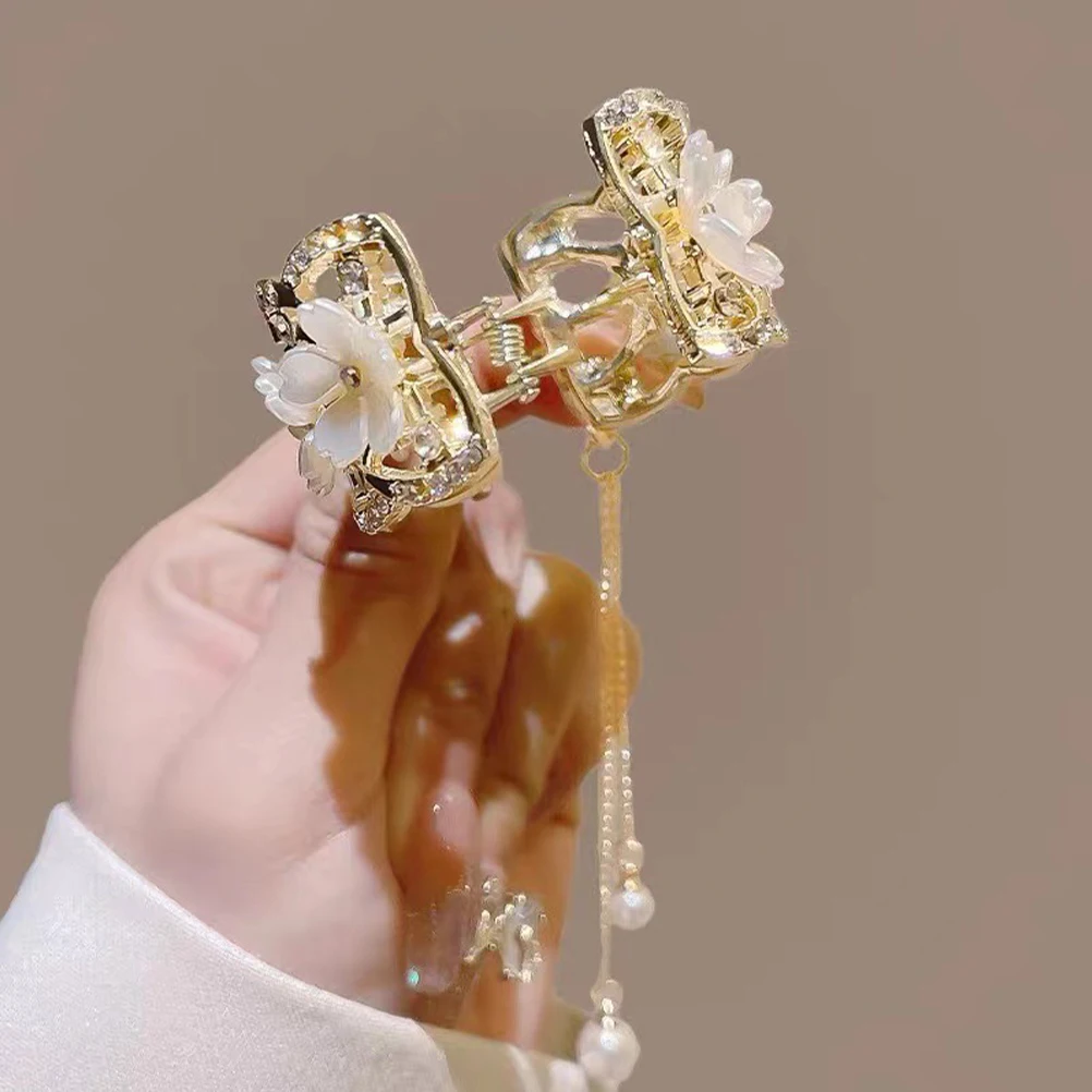 

2Pcs Hair Cuffs Metal Ponytail Clip Claw Design Firm Hold for Thick Thin Curly Straight Hair Accessories Ponytail Clip