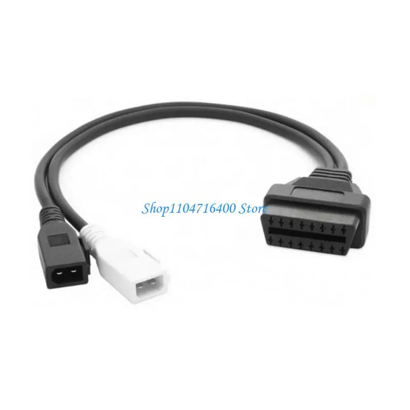 

y1gd 2x2 Pin Pin OBDII OBD2 Diagnostic Adapter Cable Cord
