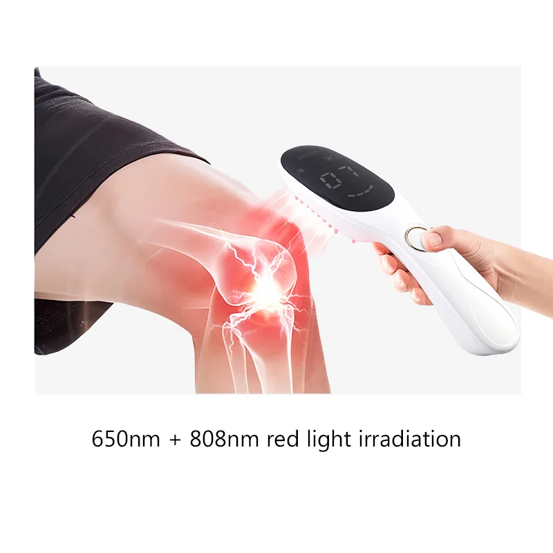 Rechargeable Cold Laser Physiotherapy Device Class 4 Low Level Laser Machine for Pain Relief,Soft Tissue Injuries