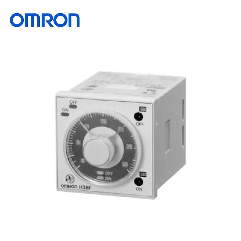 OMRON H3BF-N8 Twin Timer Relay Repeat Cycle AC220V DPDT 0.05s-30h 5A 8-Pin Socketable Flicker OFF Start