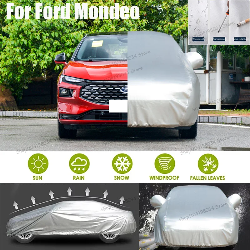 

For Ford Mondeo Auto parts Anti snow Anti dust Sunscreen Anti-uv Anti peeling paint And Anti Rainwater 210t car cover Car cover