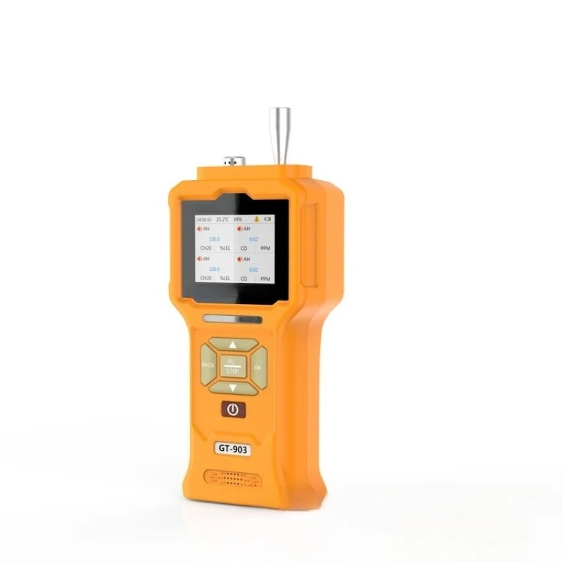 

Handheld Oxygen Alarm Meter O2 Gas Meter 0-50% VOL High Range Oxygen Detector
