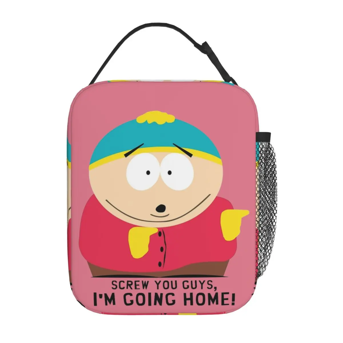 i'm-going-home-bolsa-termica-isolada-para-almoco-recipiente-de-refeicao-south-parks-portatil-lancheira-menina-menino-escola-viagem