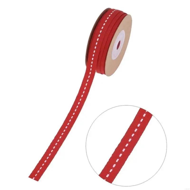 Christmas Theme Ribbon Christmas Celebration Festival Decorative Ribbon Set of 5