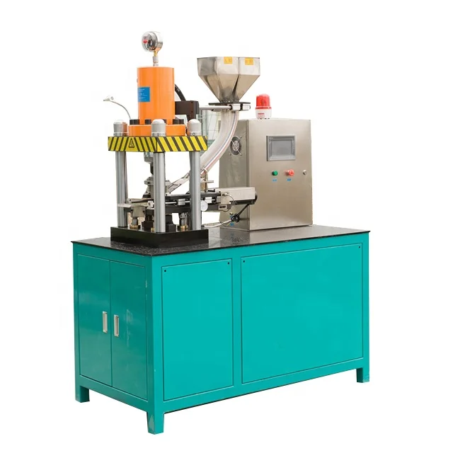 Automatic mechanical cold press diamond segment production