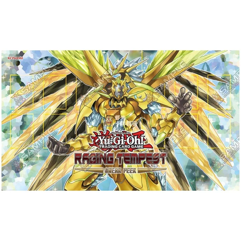 Yu-Gi-Oh! Crystron Series 600x350mm Single Player Playmat Crystron Quariongandrax Stitched Edge Rubber Board Game Mat Toy Gifts