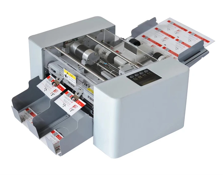 

SG-001-MS High Speed Automatic Card Cutting Machine Automatic Paper Feeding Name Card Cutter With Best Price