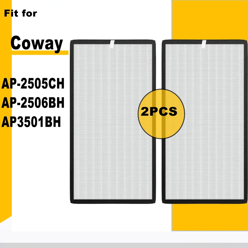 

Запасной оригинальный Hepa-фильтр для очистителя воздуха Coway AP-2505CH AP3501BH (2 шт.)