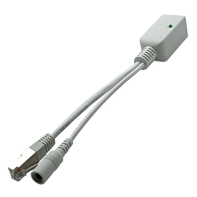 

Gigabit PoE Injector Cable 9V to 56V Gigabit PoE Injector for WIFI/LAN Extenders with Female DC Power Connector