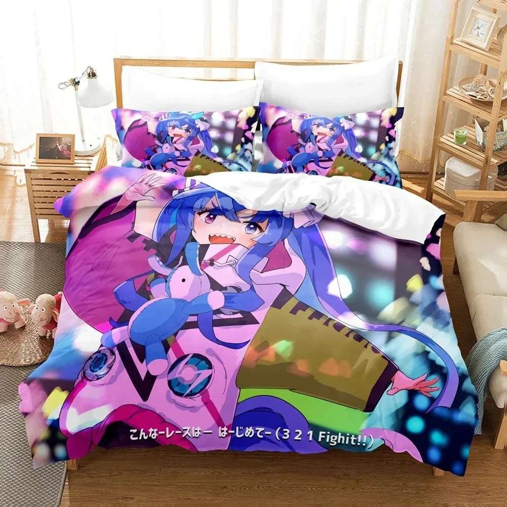 

Fashion 3D The Uma Musume Pretty Derby Bedding Sets Duvet Cover Set With Pillowcase Twin Full Queen King Bedclothes Bed Linen