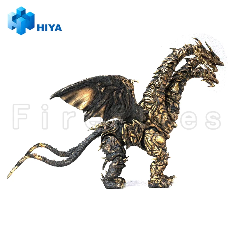 [Pre-orden] Figura de Acción HIYA de 25 CM (10 Pulgadas) de la Serie Exquisite Basic, Godzilla Final Wars 2004, Keizer Ghidorah, Modelo de Anime