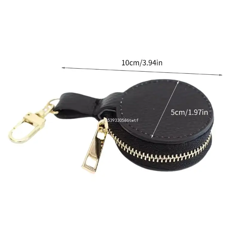 Compact Leather Jewelry Travel Bag Neat Jewelry for Earrings and Rings Dropship