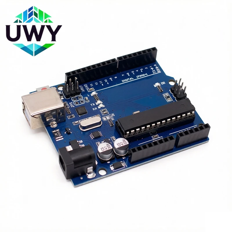 UNO‑R3 ATMEGA328P Development Board CH340G USB Serial Microcontroller Module For Arduino DIY Electronic STEM Project