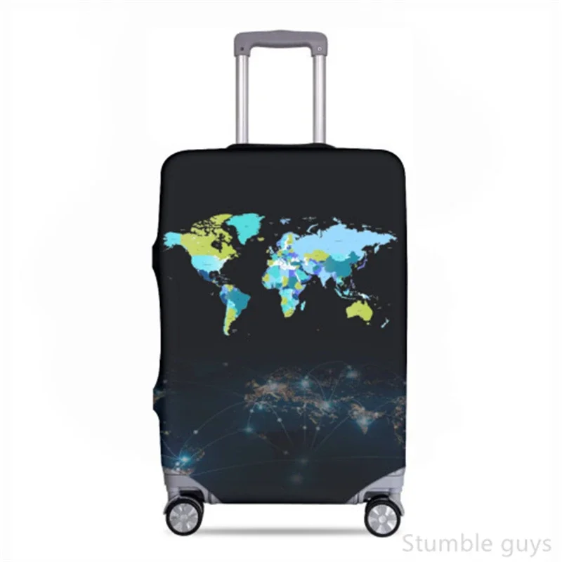 

Прочный высокоэластичный чехол для чемодана, защитный от царапин и пыли, полезный аксессуар для путешествий и отпуска