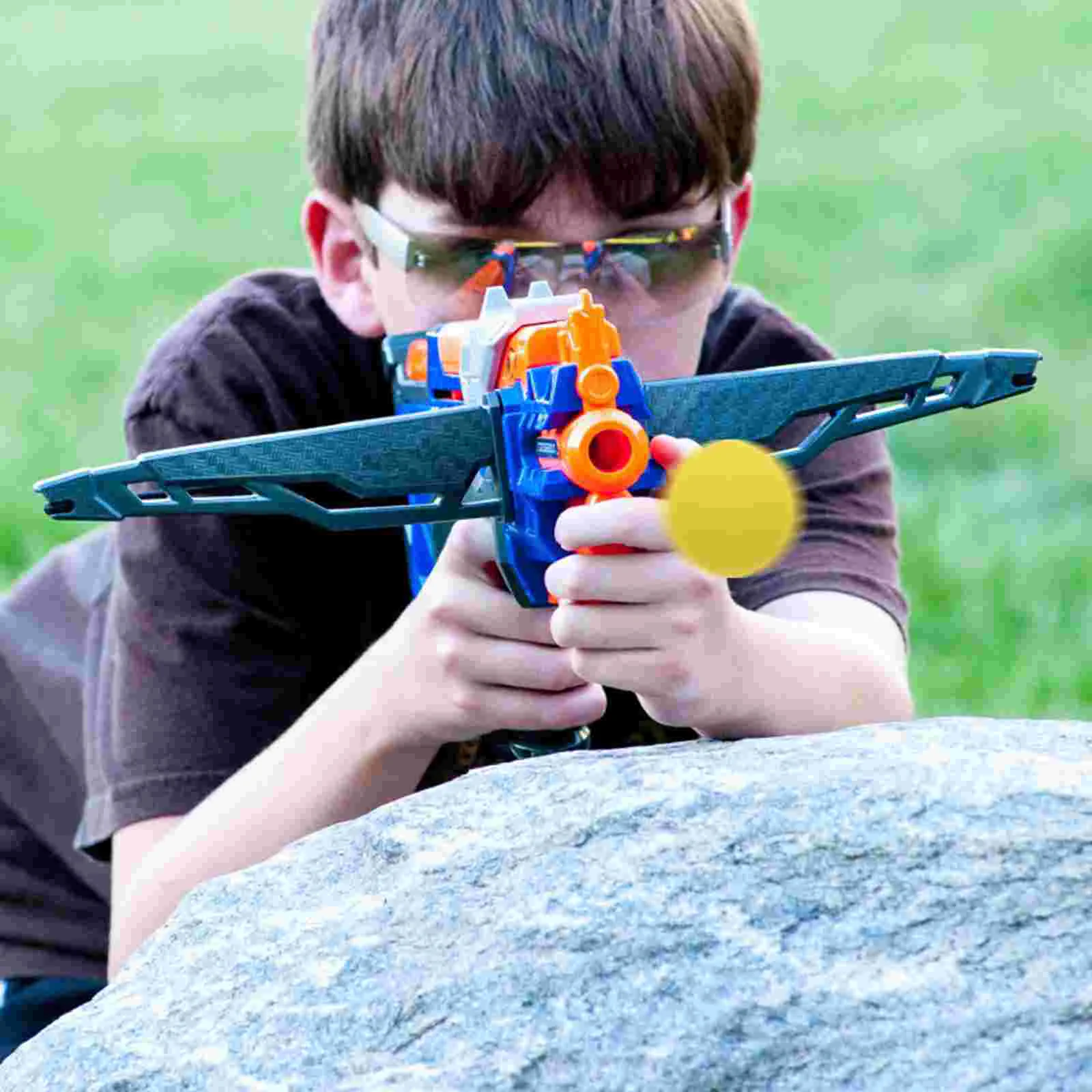 24 Stück matsch ige Bälle für Kinder schlugen mich Ente farbig weich im Freien gelb Eva Spiele Haustier Spielzeug Kind