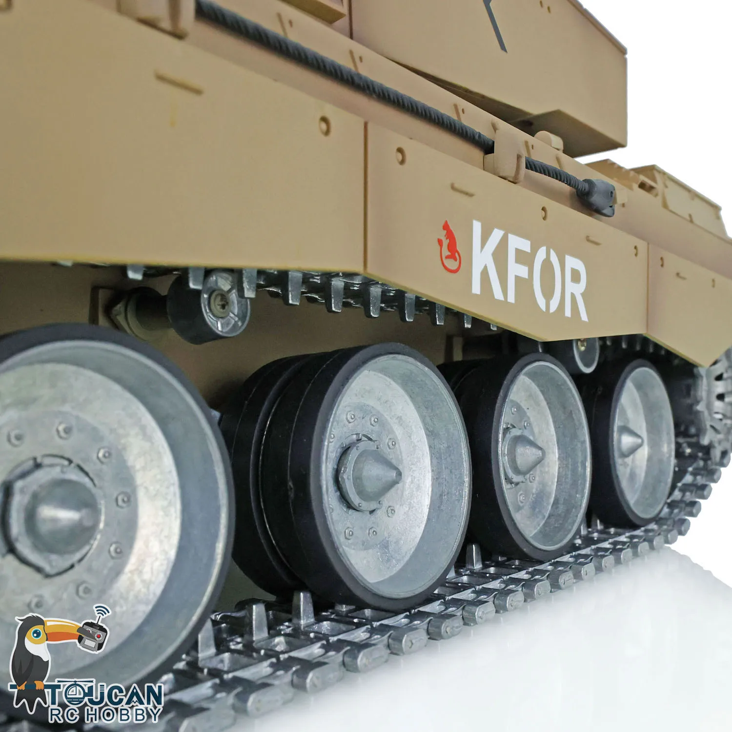 Henglong 1/16 7.0 RTR Carro armato RC Challenger II 3908 Personalizza 360 ° Modello militare di binari in metallo con torretta per collezionisti di adulti