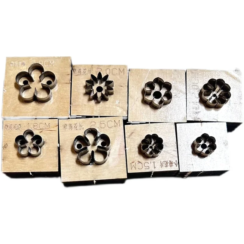 Manual leather goods manual DIY laser customized knife die DIY manual multiple flower knife die leather tools