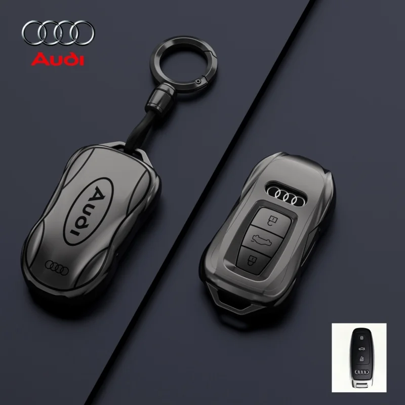 

NEW Car Key Case Keyring Sports Style Keybag For Audi A1 A3 A4 8P 8L 8V A5 B6 B7 A6 A7 C5 C6 Q3 Q5 Q7 4F S3 S4 S6 RS3 TT