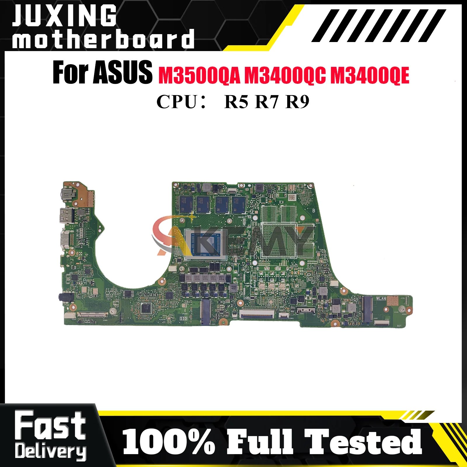 

Материнская плата M3500QA для ноутбука ASUS VivoBook D3500Q M3500Q M3401Q M3400Q M3400QC M3400QE M7400Q M7600Q с процессором R5 R7 R9