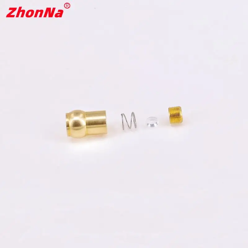 9x16Mm 5.6Mm Laser Diode Perumahan CaseShell Musim Semi dengan Logam 200nm-1100nm Lensa Collimating DIY untuk Modul LD Bahan Kuningan 1 Buah