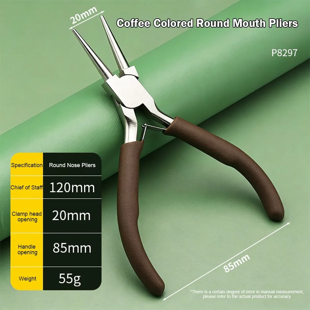 Portable Mini Needle Nose Pliers Built-in Return Spring Pointed Nose Design Multi-functional Hand Pliers Industrial Grade