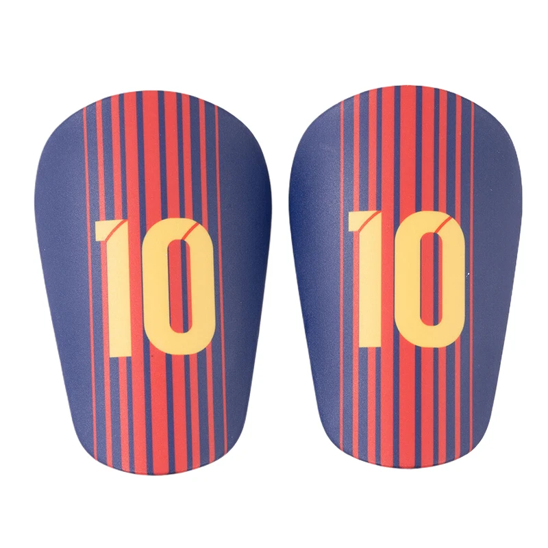 Mini espinillera protectora antideslizante para entrenamiento deportivo, espinillera de fútbol, protector de pierna grueso ligero, 2 uds.