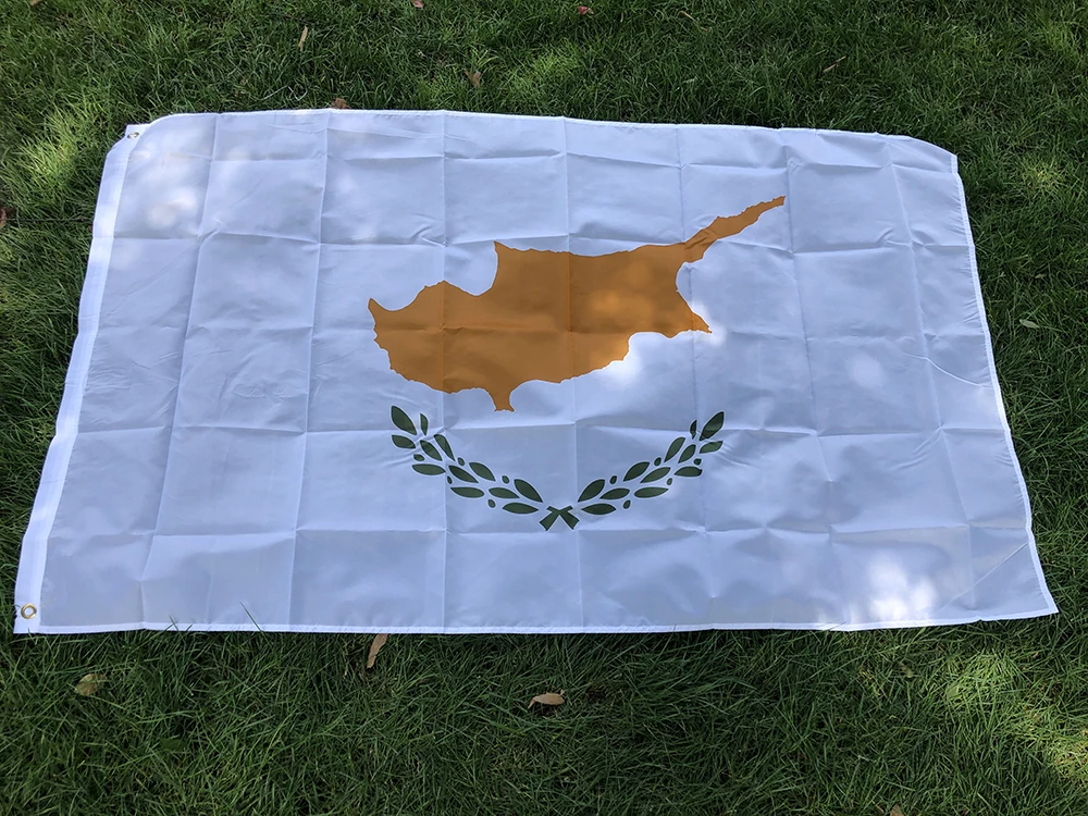 SKY FLAG Cyprus flag 90*150cm polyester Hanging Cyprus National flag banner