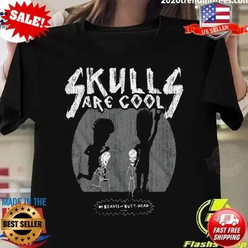 Beavis And Butt-Head Skulls Are Cool T-Shirt