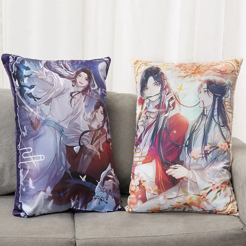 Anime (blessed by the heavenly official) peripheral gift a half body pillow 40*60cm embroidery magpie bridge xie lian san lang