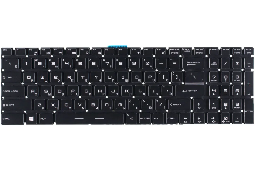 لوحة مفاتيح سوداء لجهاز MSI GT72VR 7RE Dominator Pro Dragon (MS-1785) – تقييم شامل ونصائح عملية لاستبدال لوحة المفاتيح