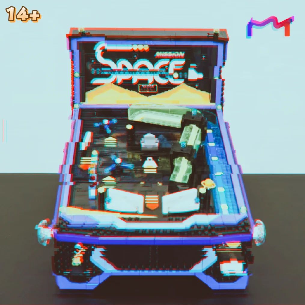 Gaming Console Lego - 2274개 부품으로 구성된 스트리트 게임 핀볼