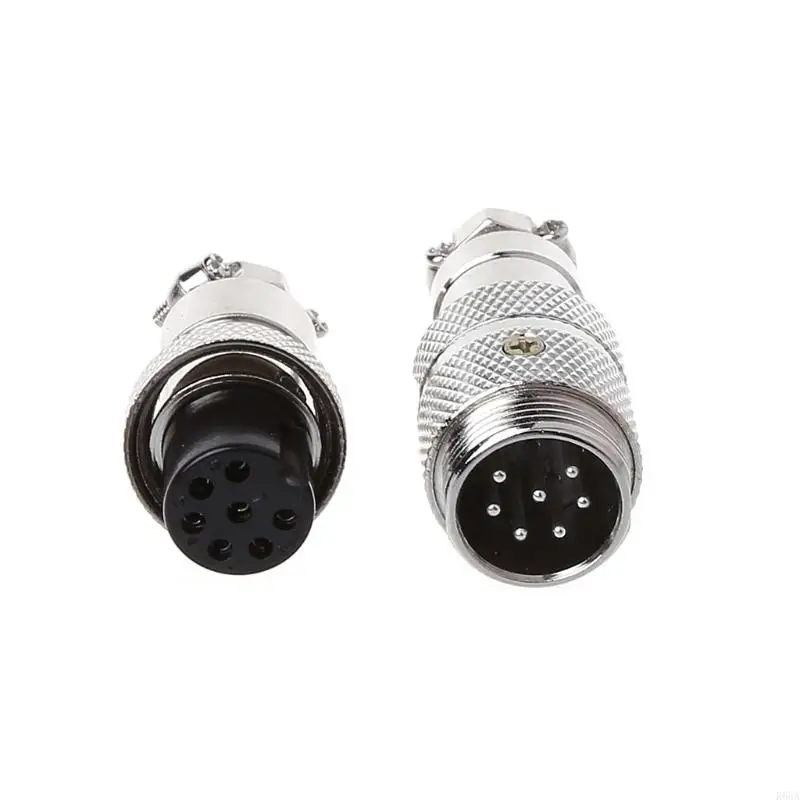 R66A GX16 BUTTING AVIATION MALE Connector Plug ผู้หญิง 2/3/4/5/6/7/8 PIN