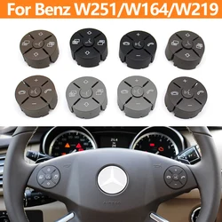 Car Steering Wheel Switch Control Switch Button Keys Cover For Mercedes Benz ML GL R Class W164 X164 W251 W219 1648700658