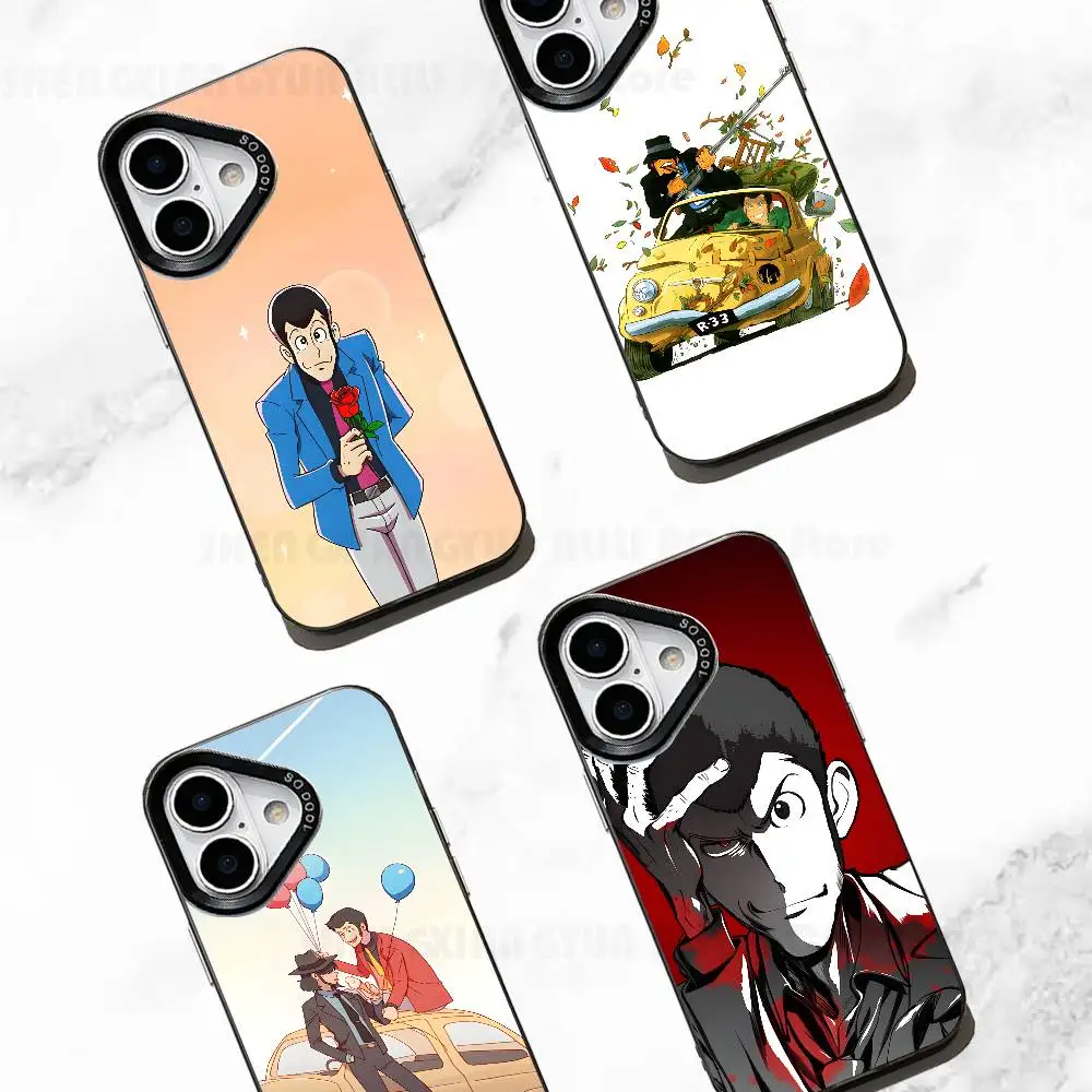 

L-Lupin The Third Case For IPhone 11 12 13 14 15 16 17 Pro Max XS X XR Cover